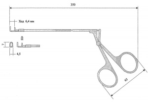 Выкусыватель с овальными губками