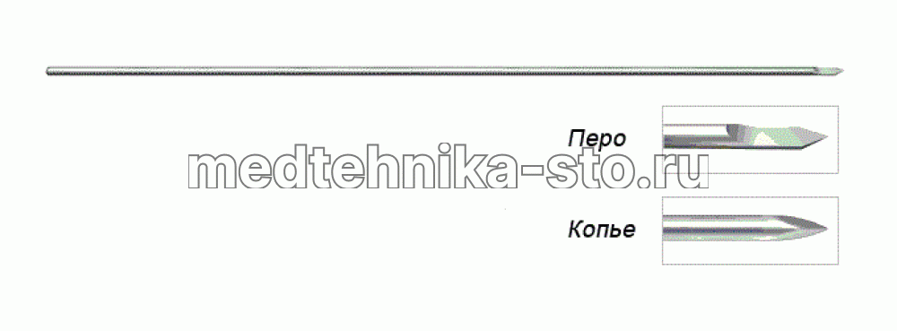 Спица Киршнера гладкая 1,8х350 мм