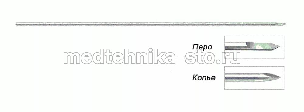 Спица Киршнера гладкая 1,2х200 мм