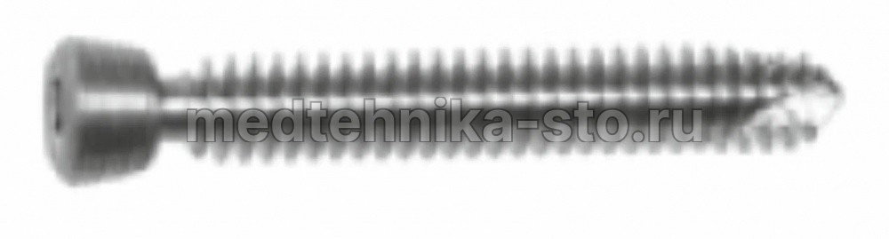 Винт спонгиозный с УС с конич.резьбой д.5,0 мм, дл.95 мм